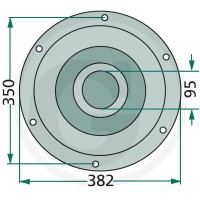 GRANIT Talerz oporowy 64706567225F - 64706567225F - Sklep rolniczy PoltechParts