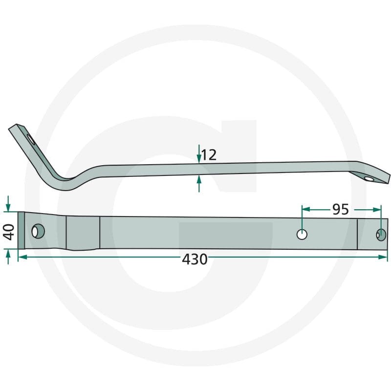 GRANIT Ramię palca 64706567479F | poltechparts.pl