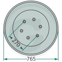 GRANIT Talerz ślizgowy 64706567882F - 64706567882F - Sklep rolniczy PoltechParts
