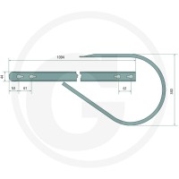 GRANIT Skrobak 6471257521502F | poltechparts.pl