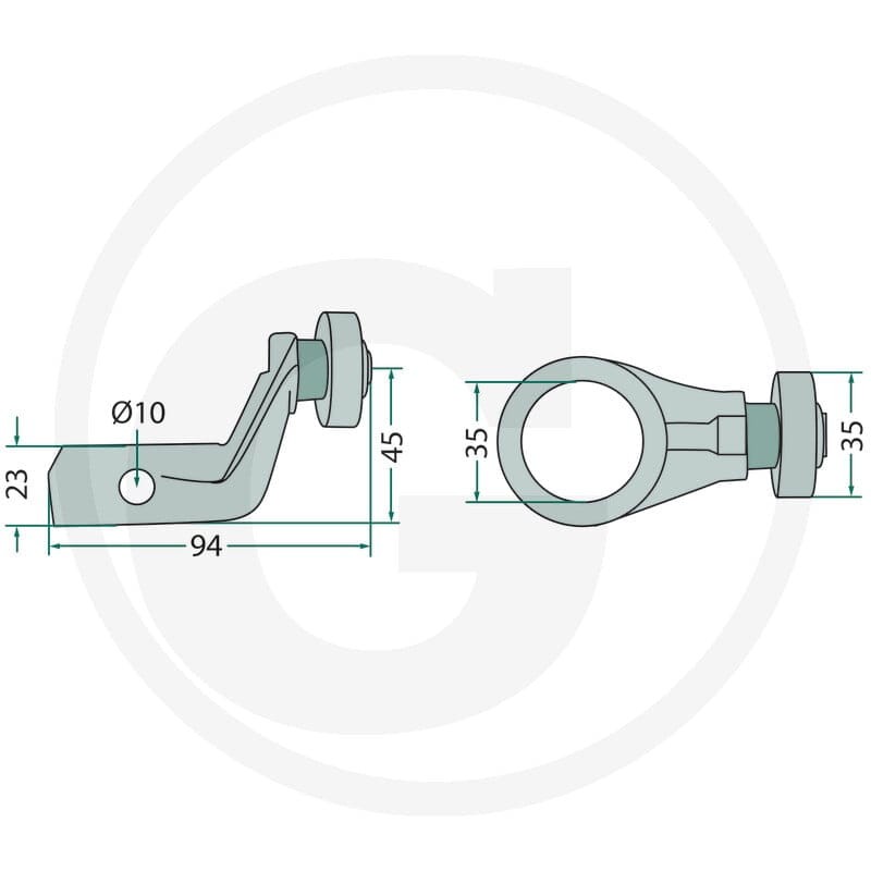 GRANIT Łożysko rolkowe 64716504057F - 64716504057F - Sklep rolniczy PoltechParts