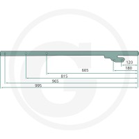 GRANIT Uchwyt palca 64716605588.86F - 64716605588.86F - Sklep rolniczy PoltechParts
