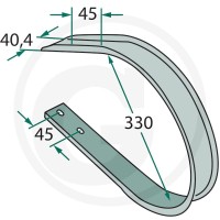 GRANIT Osłona podbieracza 64716617875F | poltechparts.pl