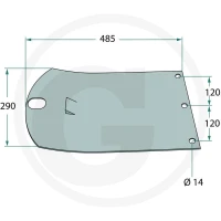 GRANIT Płoza 647253657.0F | poltechparts.pl