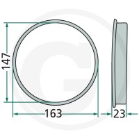 GRANIT Panewka 64756857400F - 64756857400F - Sklep rolniczy PoltechParts