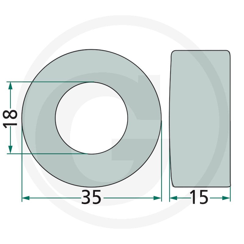 GRANIT Łożysko rolkowe 64757501010F - 64757501010F - Sklep rolniczy PoltechParts