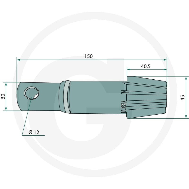 GRANIT Koło zębate stożkowe 64757569100F | poltechparts.pl