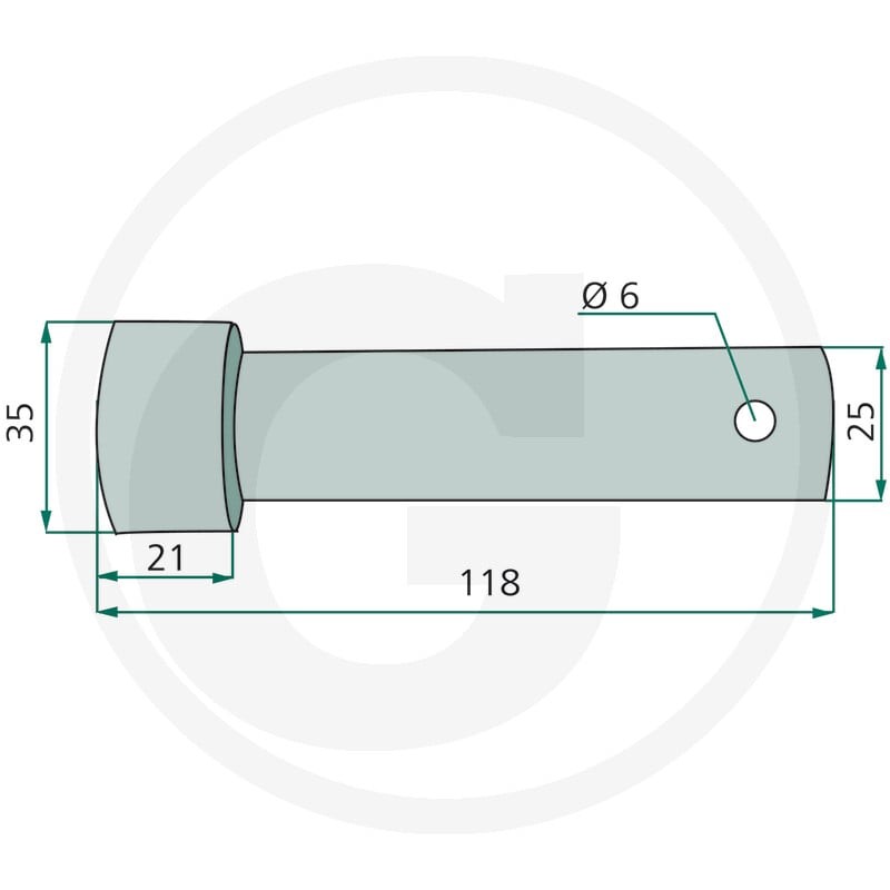 GRANIT Łożysko rolkowe 64758705100F - 64758705100F - Sklep rolniczy PoltechParts