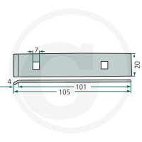 GRANIT Bijak 647MT-71VF - 647MT-71VF - Sklep rolniczy PoltechParts