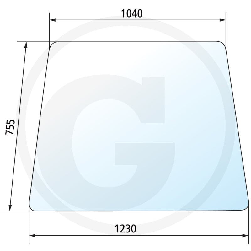 GRANIT Szyba przednia 65003003