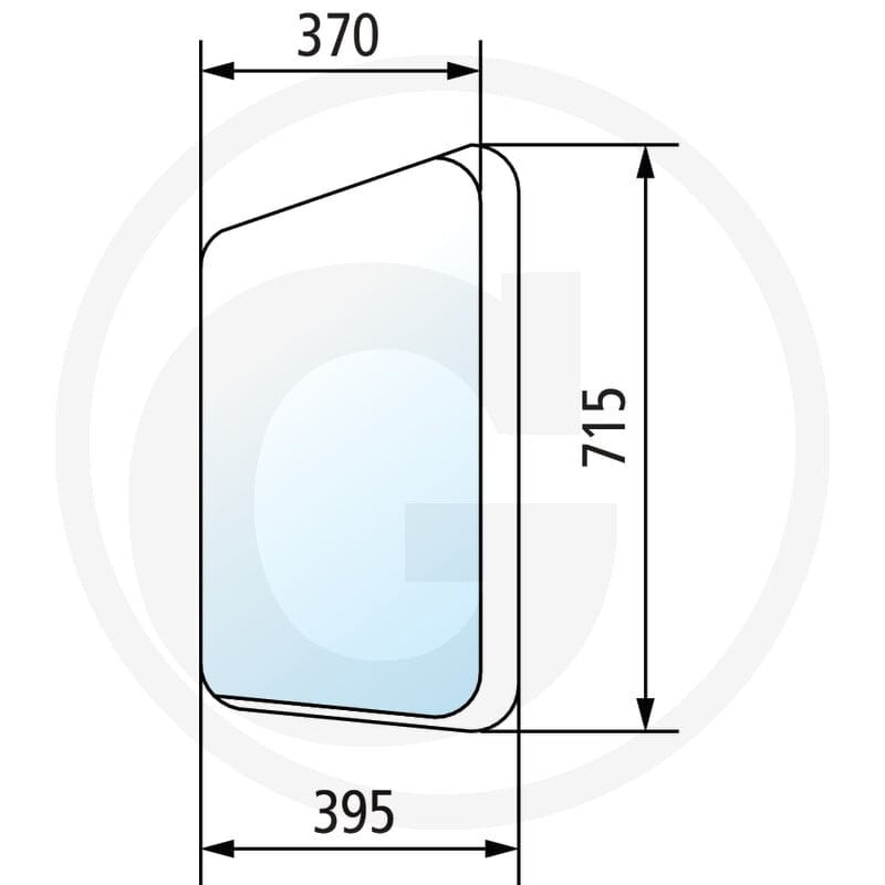 GRANIT Szyba boczna 65004067