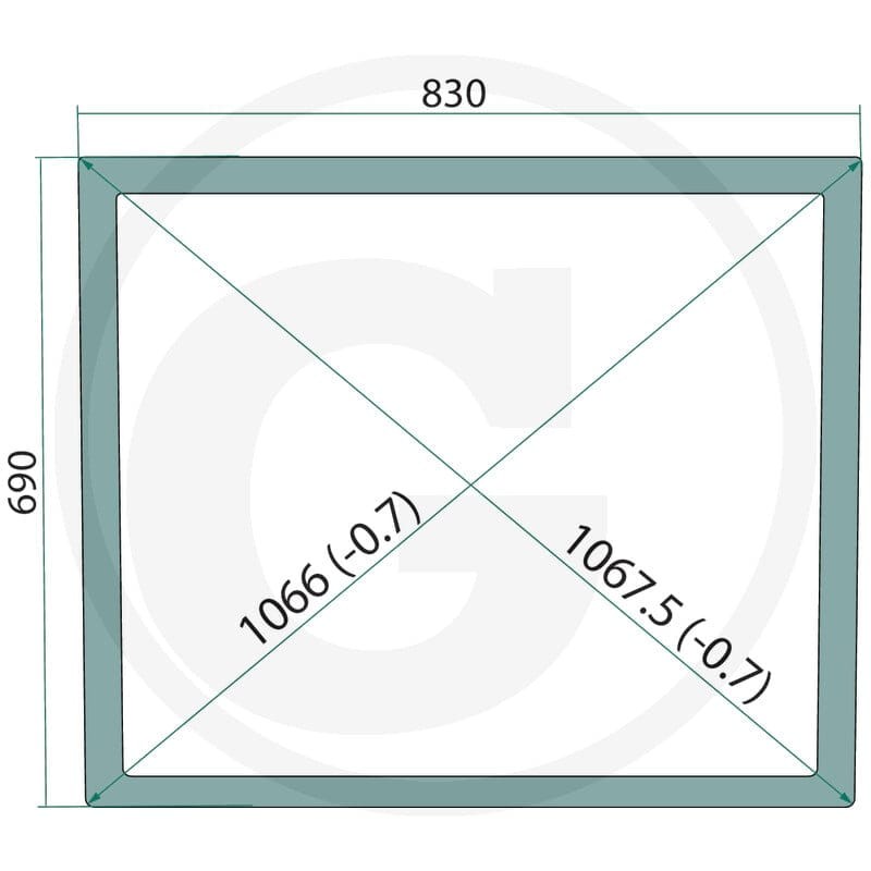 GRANIT Szyba tylna 65015S10143 | poltechparts.pl