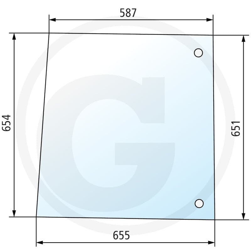 GRANIT Szyba boczna 650885834
