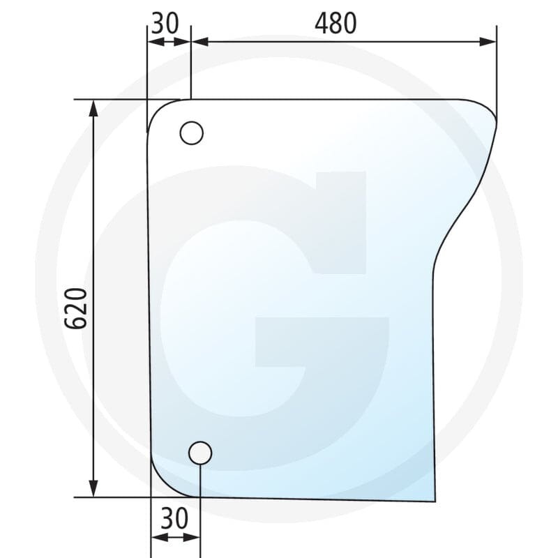 GRANIT Szyba dzielona 650S78533