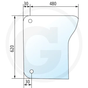 GRANIT Szyba dzielona 650S78533