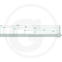 GRANIT Ramię palca 6470626840F | poltechparts.pl