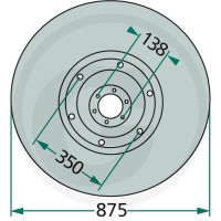 GRANIT Talerze ślizgowe 64706567399F - Sklep PoltechParts