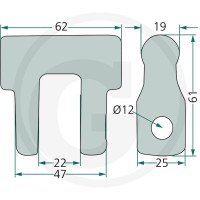 GRANIT Sprzęgło kłowe 647121744F - Sklep PoltechParts