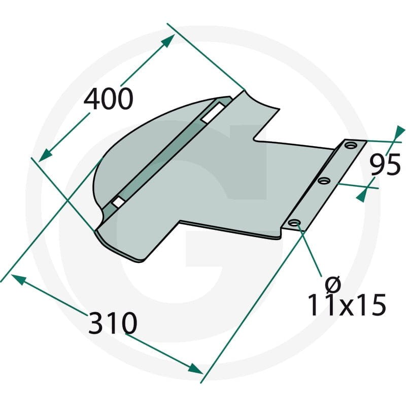 GRANIT Płoza 647138608F | poltechparts.pl