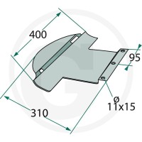 GRANIT Płoza 647138608F | poltechparts.pl