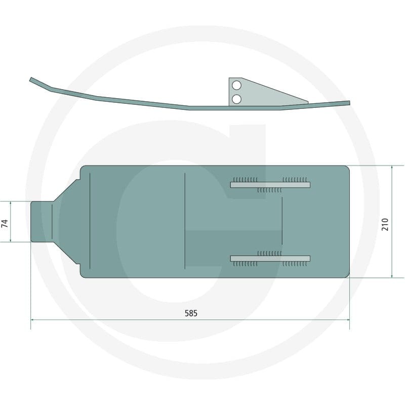 GRANIT Płoza 6473228794F | poltechparts.pl