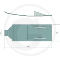 GRANIT Płoza 6473228794F | poltechparts.pl