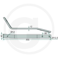 GRANIT Ramię palca 647487408F | poltechparts.pl