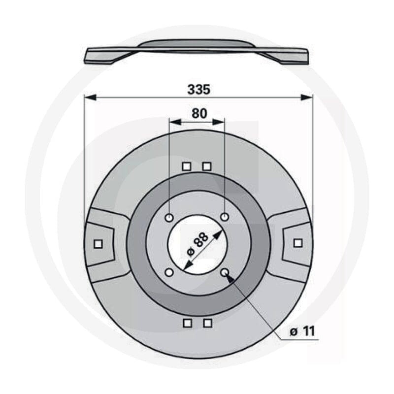 GRANIT Tarcze tnące 6475513300094F - Sklep PoltechParts