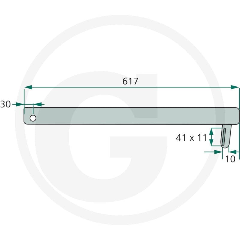 GRANIT Ramię palca 64757554800F | poltechparts.pl