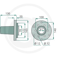 GRANIT Piasta 64758711400F - Sklep PoltechParts