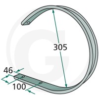 GRANIT Osłona podbieracza 647647073 | poltechparts.pl