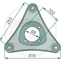 GRANIT Tarcza tnąca 647B2280594F - Sklep PoltechParts