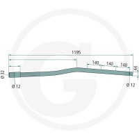 GRANIT Ramię palca 647K8009801F | poltechparts.pl