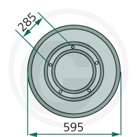 GRANIT Talerz ślizgowy 647MC331K0F - Sklep PoltechParts