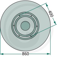 GRANIT Talerz ślizgowy 647TT-20F - Sklep PoltechParts