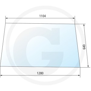 GRANIT Szyba tylna 650880906