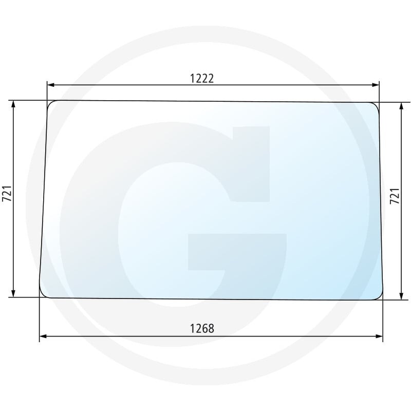 GRANIT Szyba przednia 650886293