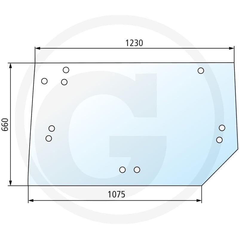 GRANIT Szyba tylna 650S0875A1