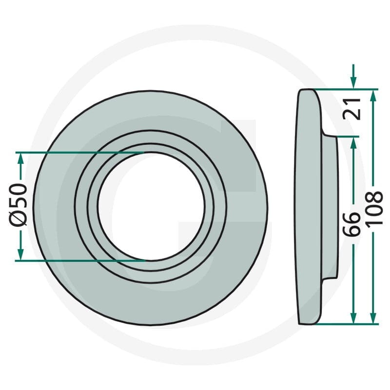 GRANIT Nasadka ochraniająca 64706228340F - 64706228340F - Sklep rolniczy PoltechParts