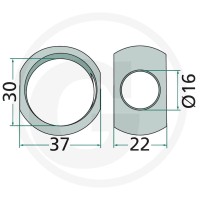 GRANIT Tulejka kulowa 6470623880F | poltechparts.pl