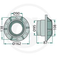 GRANIT Piasta 64706567235F - Sklep PoltechParts
