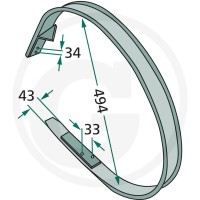 GRANIT Osłona podbieracza 6471120421301F | poltechparts.pl