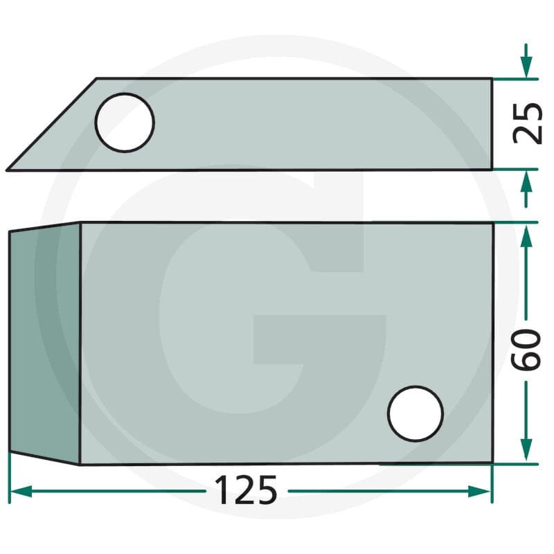 GRANIT Zabierak drewniany 6471121160701F - 6471121160701F - Sklep rolniczy PoltechParts