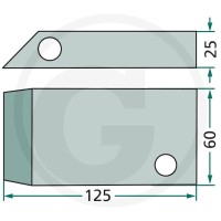 GRANIT Zabierak drewniany 6471121160701F - 6471121160701F - Sklep rolniczy PoltechParts