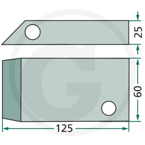 GRANIT Zabierak drewniany 6471121160701F
