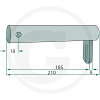 GRANIT Podpora łożyska 64716624055F - Sklep PoltechParts
