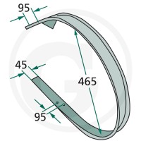 GRANIT Osłona podbieracza 6471705420508F | poltechparts.pl