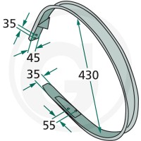 GRANIT Skrobak 6471712420505F | poltechparts.pl
