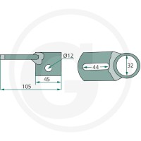 GRANIT Zabierak 647265600390F - 647265600390F - Sklep rolniczy PoltechParts