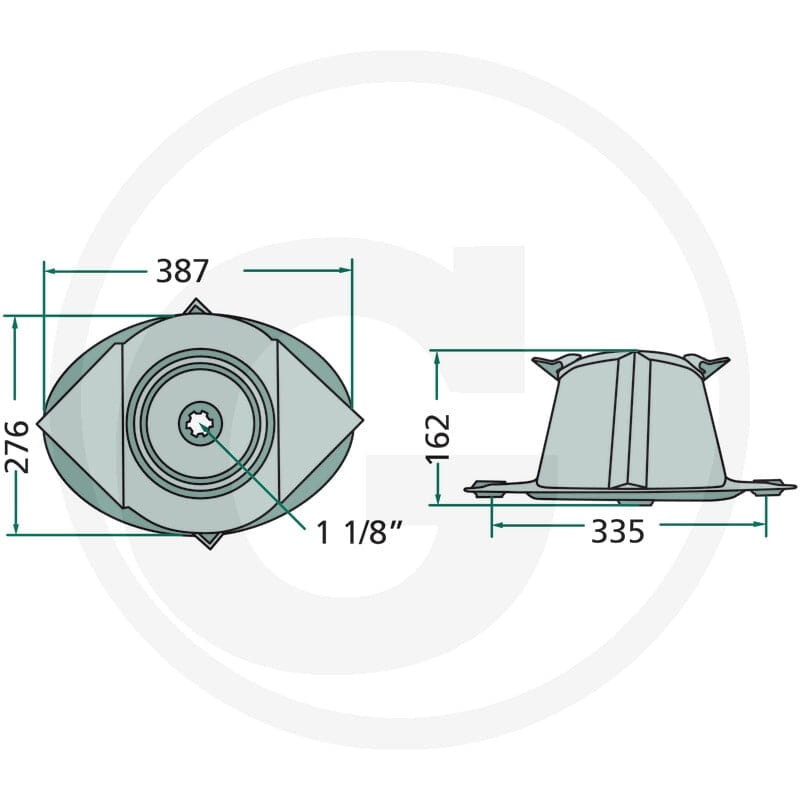 GRANIT Tarcza tnąca 64756207600F - Sklep PoltechParts